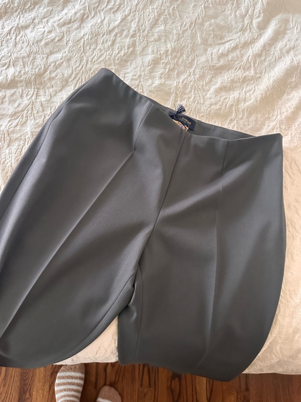 Piazza Sempione Olive Green Trousers - Picture 6 of 7